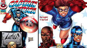 Heroes Reborn Rob Liefeld S Captain America Youtube