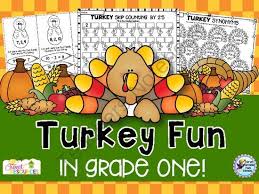 Turkey Fun In Grade One Enter For Your Chance To Win 1 Of 3 Turkey Fun In Grade One Thanksgiving Math Activities Thanksgiving Activities Thanksgiving Math