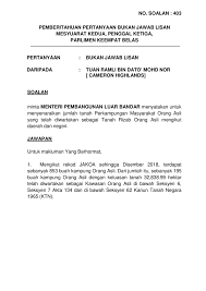 However, the purpose of these amendments is not intentionally to abolish the qualified titles. 20200828 Par14s3m2 Soalan Bukanlisan 403 Pdf Parliamentary Documents