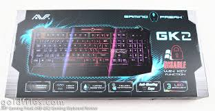 Packed with up to 18 effects mode. Avf Gaming Freak Akb Gk2 Gaming Keyboard Review Goldfries