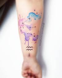 Why Fit In When You Were Born To Stand Out Tattoo Why Fitting In While You Can Stand Out Quirky Talented And Rebellious These Aquarius Tat Aquarius Tattoo Constellation Tattoos Aquarius Constellation Tattoo