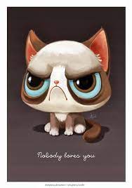 One Person Does How Much This Much Isaiah 53 5 But He Was Pierced For Our Transgressions He Was Crushed For Our Iniq Grumpy Cat Art Grumpy Cat Tabby Cat