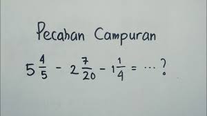 Pada kesempatan ini, akan dibahas operasi hitung penjumlahan dan pengurangan, perkalian, pembagian, turunan, dan integral. Pengurangan Pecahan Campuran Tiga Suku Dengan Dua Cara Matematika Sd Youtube