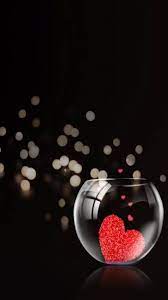 Heart In Fishbowl Full Hd Love Wallpaper Love Wallpapers Romantic Love Wallpaper Backgrounds