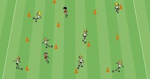 Cone Hunt Competitor Spot Soccer Practice Drills Soccer Coaching Soccer