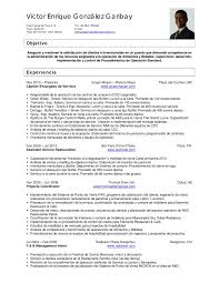 Resume Francais Exemple