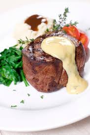 Beef tenderloin doesn't require much in the way of spicing or sauces because the meat shines on its own. Grilled Filet Mignon With Bearnaise Sauce Recipe