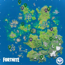 We've got our map available for week 3! Fortnite Week 2 Xp Coins Locations Millenium