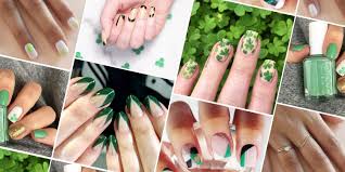 Make those nails smile irish style. 12 St Patrick S Day Nail Designs Saint Patty S Day Manicure Ideas