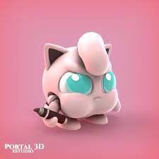 STL file POKÉMON ANGRY JIGGLYPUFF ARTICULATED/ FLEXY・3D printing idea to  download・Cults
