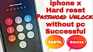 If your iphone x's face id is malfunctioning because of a software glitch or a bug in . Iphone X Hard Reset Password Unlock Without Pc Succes Youtube Reset Reset Password Hard Passwords