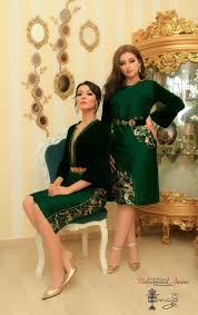 غزييل ليلى Rien De Bien Nouveau Si Nous Disons Que Le Vert Est Une Couleur Calmante Qui Apporte Une Certaine In 2020 Fashion Dresses Moroccan Fashion Moroccan Dress