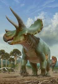 Triceratops Tyrannosaurus Art By Sergey Krasovskiy Dinosaur Pictures Prehistoric Animals Dinosaur Illustration