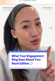 What your engagement ring says about you: bezel setting edition 💍 What do  you think, did we get it right? #greenscreen #engagementrings #engagement  #engagementringinspo #bezelsetting #labgrowndiamond ...