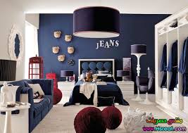 صور ديكور غرف نوم ايطالية للاطفال باللون الكحلي اجمل غرف نوم عصرية