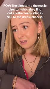 Telling My Director Im Sick and Cant Cone to Rehersal