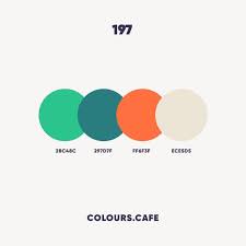 Colour 197 2bc48c 297d7f Ff6f3f Ece5d5 Colors Color Colours Colour Palette Colorscheme C Color Palette Challenge Pantone Colour Palettes Colours