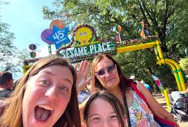 Happy 45th birthday, Sesame Place! 🎂 Our family has known you for a long  time, and the wonderful memories we have from our visits is truly a gift.  It was nice to