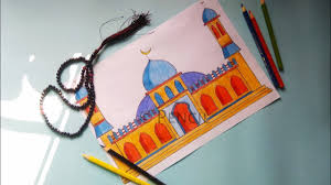 How To Draw A Mosque Mosque Drawing Tutorial With Colour Colour Mixing Pencil Crayon Free icons of kaaba in various ui design styles for web, mobile, and graphic design projects. colour colour mixing pencil crayon