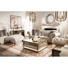 Reflection Coffee Table Antiqued Mirror American Signature Furniture Living Room Decor Tips City Living Room Home Decor
