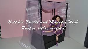 Schau dir unsere auswahl an barbie bett an, um die tollsten einzigartigen oder spezialgefertigten handgemachten stücke aus unseren shops für puppenmöbel zu finden. Diy Barbie Doll Bed Barbie Bett Basteln Himmelbett Selber Machen Aus Schuhkarton Youtube