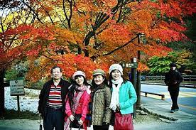 韓國 內藏山 內藏寺 大佛與大鼓 一家子賞楓 4 painting academic dress fashion