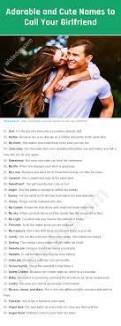 If she enjoys posting the multiple photos of her with the kissy face. 100 Cute Names To Call Your Girlfriend Wisledge