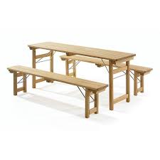 It is a highly rated table with durable chinese fir wood. The Gardenista 100 Biergarten Tables Gardenista