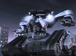 Two plasma cannons, sensors intelligence. Terminator Hunter Killer Tank Animation Youtube