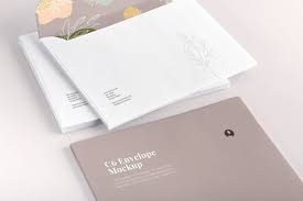 Branding Letterhead Envelope Mockup For Photoshop By Carlos Viloria In 2020 Stationery Mockup Business Card Mock Up Envelope Design