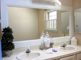 Metal framed mirrors make your bathroom feel a bit more. How To Frame A Bathroom Mirror