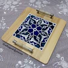 Baraka Seramik Evi Workshop Ile Ilgili Gorsel Sonucu Tile Art Wooden Tray Decor