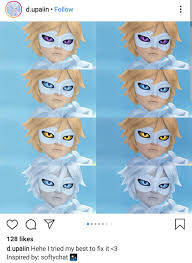 Cat Blanc Edits The Real Chat Blanc Is The One With The White Hair And Blue Eyes Miraculous Ladybug Fan Art Miraculous Ladybug Ladybug