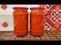 Borcanele cu pastă de roșii și ardei copți se păstrează la loc răcoros. Reteta De Pasta De Ardei Capia Youtube