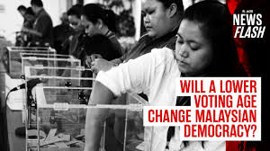 And unless they have been following through the political news or such, anything political related will be learnt from their family. How Will A Lower Voting Age Change Malaysian Democracy Newsflash Youtube