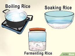 How To Wash Your Face With Rice Water With Pictures Wikihow