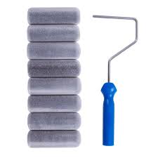 Whizz 4 In Whizzflock Cabinets Doors And More Flocked Foam Mini Paint Roller With Frame Lowes Com Paint Roller Best Cabinet Paint Roller