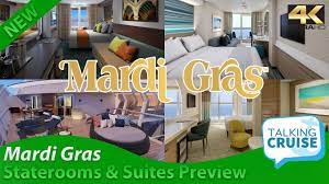 Carnival S Mardi Gras Staterooms Suites Preview Full Version Youtube