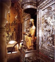 Chapels of the virgin of montserrat. Black Madonna At Montserrat Spain The Image Of The The Virgin Mary At Montserrat Catalonia