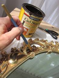 Design Megillah Small Changes Big Difference Mirror Frame Diy Gel Stain Antique Mirror Frame