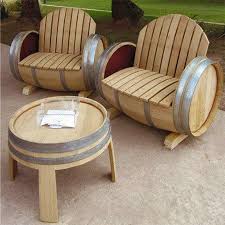 Maybe you would like to learn more about one of these? Home Dzine Garden Ideas Garden Furniture Made From Wine Barrels