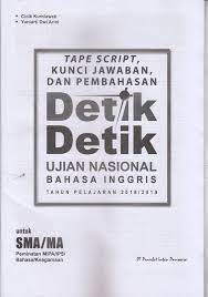 Pembahasan buku detik detik un matematika untuk program ipa. Kunci Jawaban Detik Detik Smp 2019 2020 Bahasa Indonesia Kanal Jabar