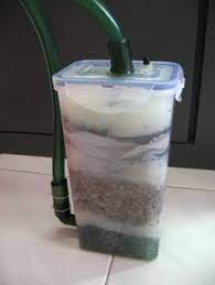 Diy Canister Filter Fresh Water Fish Tank Fish Tank Diy Aquarium
