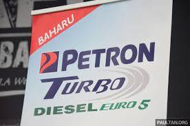 The higher priced euro 5 diesel will remain as b7. Petron Launches Euro 5 Turbo Diesel Available At 70 Stations Across Peninsular Malaysia By End Of Year Paultan Org