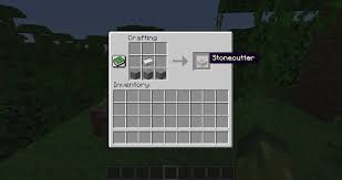 8 polished andesite, 1 enchanted iron ingot. Scott Eckosoldier On Twitter Stonecutter Recipe Minecraft