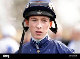 Jockey Joe Leavy at Lingfield Park Racecourse, Surrey. Picture date:  Thursday March 7, 2024 Stock Photo