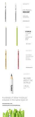 Metallic Eye Pencil Mockup In 2020 Metallic Eyes Metal Eye Pencil