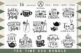 Movie svg movie svg film element cinema symbol icon theater background template decoration entertainment popcorn eps10 object video filmstrip vector background ornament style decorative. Tea Time Svg Bundle Mb30 126819 Svgs Design Bundles Svg Free Files Svg Cricut
