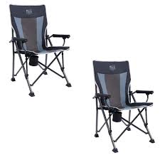 Long folding camping high chair. Timber Ridge Indoor Outdoor Portable Lightweight Folding Camping High Back Lounge Chair With Cup Holders And Carry Bags Black Pack Of 2 Target