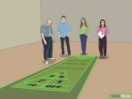 Versacourt shuffleboard courts are the engineered to be the flattest, tightest fitting and most rigid court tile on the market, designed to remain flat throughout the entire surface of the court. 4 Ways To Play Shuffleboard Wikihow